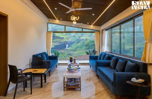 Igatpuri Villa | StayVista at Mount Brook with Mountain views, AC, Lawn