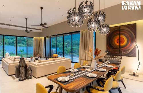 Alibaug Villa | StayVista at Sol & Sands with Mountain View and Pool