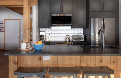 Windham House | Steps away from the magic carpet that brings you right to the lodge!