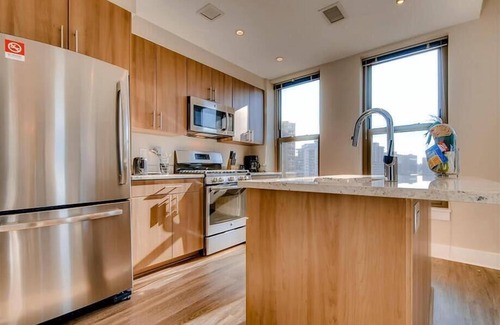 Aurora Highlands Apartment | Steps from Whole Foods 2 BR | Business Center