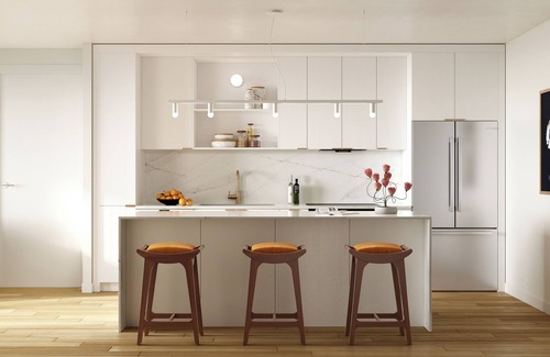 South Lamar Condo | Steps from Zilker & Lady Bird | Private Balcony + Pool, Terrace, Dining, Bar