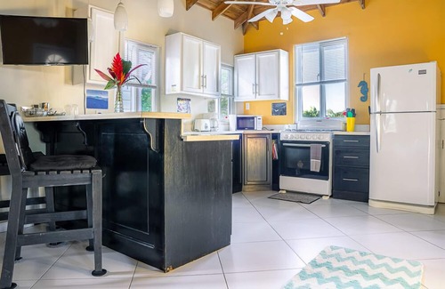 Antoneys Cay Apartment | Steps to beach in Half Moon Bay- West End STARLINK wifi