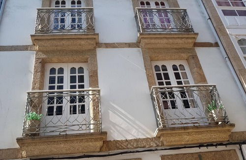 La Coruna Old Town House | Stone house and gallery in the center of Coruña