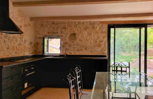 Lussan House | Stone Mazet with heated pool 15 minutes from Uzes