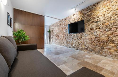 Tarragona Apartment | Stone Wall Apartment en Barri Port Maritim
