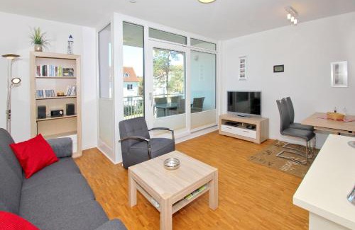Binz Apartment | strandnahe, schicke Ferienwohnung mit Balkon direkt in Binz - Dünenresort 112