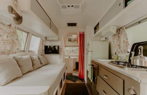 Cosby House | Streamside Shinytiny Airstream In The Smokies