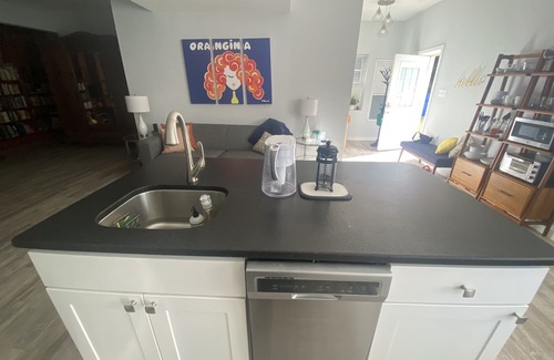 Historic Montford Apartment | Stroll 2 blocks to town! Quiet, private, sparkling & spacious studio & parking