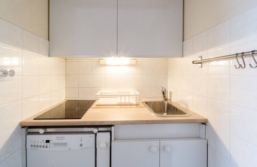 Villarembert Apartment | Studio Apartment "Pied des Pistes" with Mountain View & Shared Pool