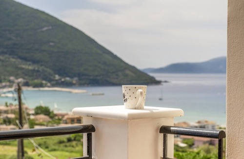 Pondi Apartment | Studio Apartment 'Panorama 3' with Sea View, Wi-Fi and Air Conditioning