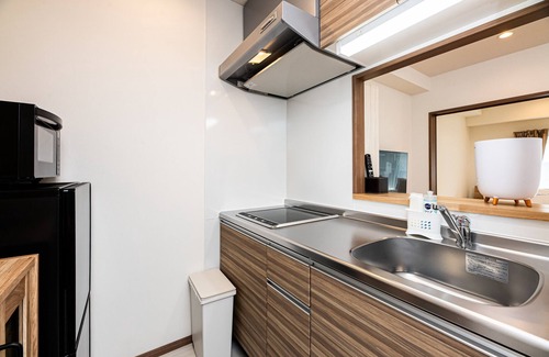 Hakata-ku Apartment | Studio Apartment with 3 Double Beds for 6 People/Fukuoka Fukuoka