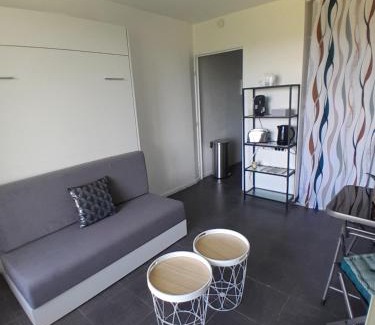 Anatole France Apartment | Studio Balcon Narbonne Centre