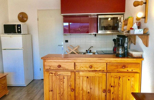 Villard-de-Lans Apartment | Studio cabin 33m² with balcony in village center
