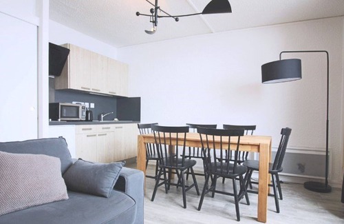 Piau Engaly Apartment | Studio cabin 4/5 pers, south-facing balcony, TV, equipped kitchen, ski locker