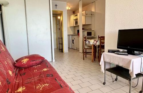 Plage d'Argeles Apartment | Studio cabine famille, plage, parking, animaux admis - Argelès-sur-Mer - FR-1-225-53