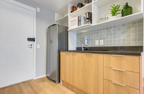 Vila Pompeia Apartment | Studio Coworking Allianz Parque Pool AC