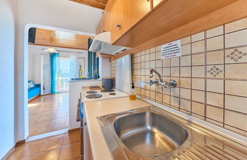 Paxos Apartment | Studio 'Dolphin 2' with Sea View, Wi-Fi and Air Conditioning