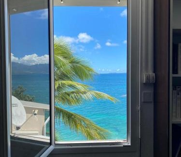 Pointe de la verdure Apartment | STUDIO EN DUPLEX , FACE A LA MER