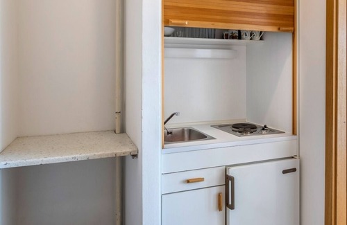 Baska Voda Apartment | Studio flat with balcony and sea view Baška Voda, Makarska (AS-301-b)