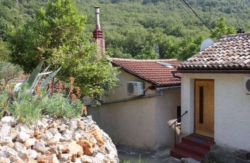 Merag Apartment | Studio flat with terrace Merag, Cres (AS-7877-b)
