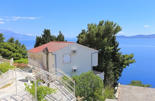 Marusici Apartment | Studio flat with terrace and sea view Marušići, Omiš (AS-18497-a)