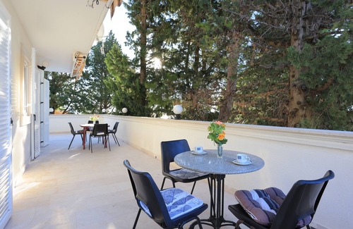 Marusici Apartment | Studio flat with terrace and sea view Marušići, Omiš (AS-18497-a)