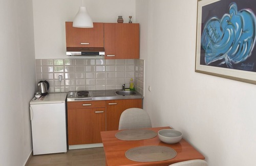 Tkon Apartment | Studio flat with terrace and sea view Tkon, Pašman (AS-6221-a)