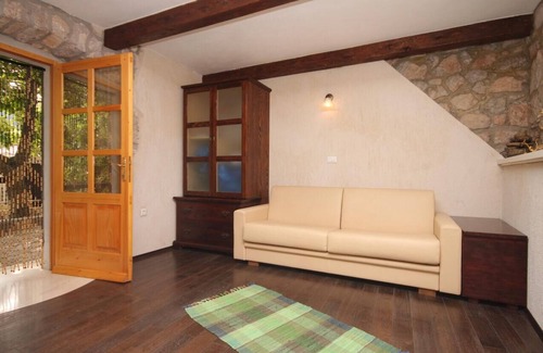 Merag Apartment | Studio flat with terrace Merag, Cres (AS-7877-b)