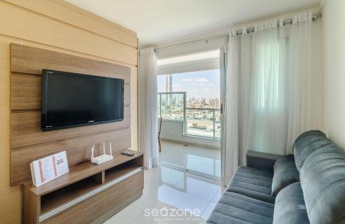 Setor Bueno Apartment | Studio in Condominium with Pool and Gym CEL1804