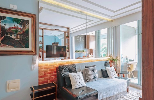 Vila Madalena Apartment | Studio in Praça Madá with sauna, swimming pool and gym.