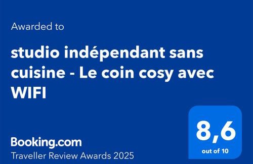 Laken Apartment | studio indépendant sans cuisine - Le coin cosy avec WIFI