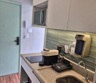 Boqueirao Apartment | Studio na melhor praia de Santos