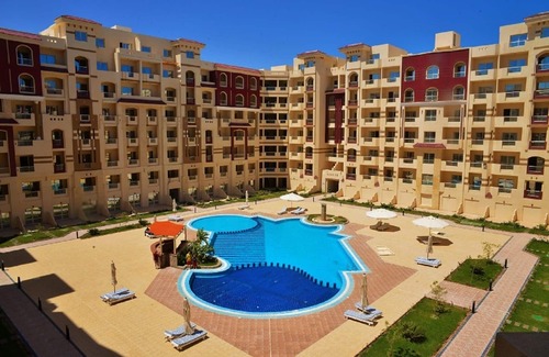 Corniche Road-Dahar Apartment | Studio on the Red Sea in Hurghada with pool and beach