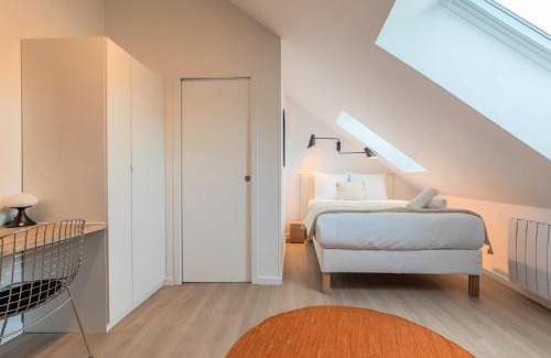 Annappes Apartment | Studio sous les combles côté rue, parking gratuit