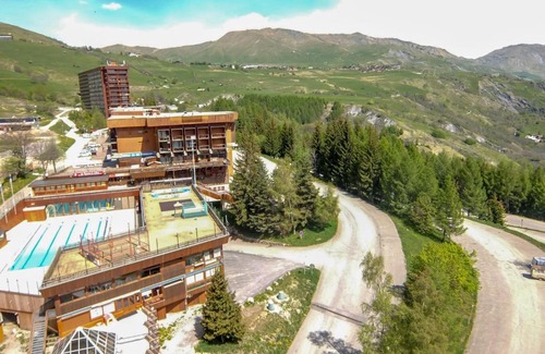 Le Corbier Apartment | Studio Vostok Zodiaque-82 by Interhome