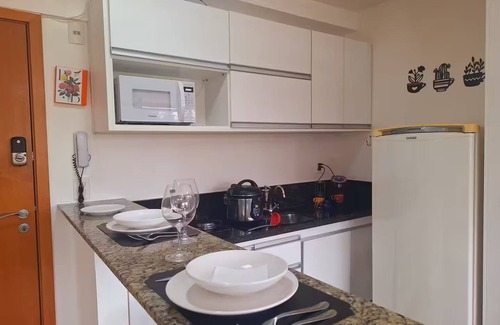Asa Norte Apartment | Studio W3 North, elevator, center of Plano Piloto