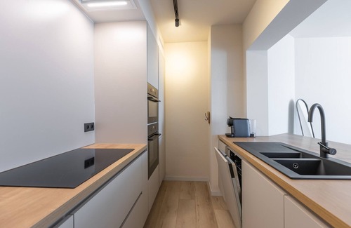 Middelkerke Apartment | Studio with sea and casino views.