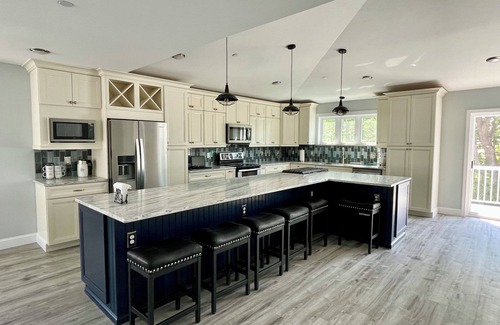 Sylvan Beach House | Stunning 3-Story Lakehouse in Sylvan Beach, Sleeps 10, WiFi & Walk to the Beach!