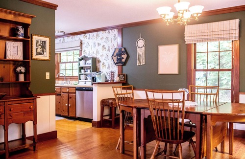 Stecoah Cabin | Stunning Fall Mountain Views with Hot Tub & 2 King Suites! Private on 3 acres.