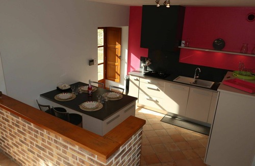 Saint-Ouen-La-Rouerie Villa | Stunning private villa for 6 people with WIFI, TV, terrace and panoramic view