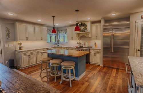 Tower House | Stunning Lakefront Retreat with Hot Tub & Fishing Paradise