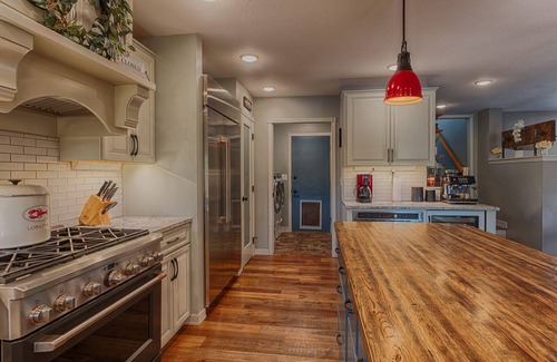 Tower House | Stunning Lakefront Retreat with Hot Tub & Fishing Paradise