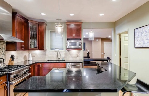 Ranch Triangle House | Stunning Lincoln Park Single-Family House with Fantastic Game Room