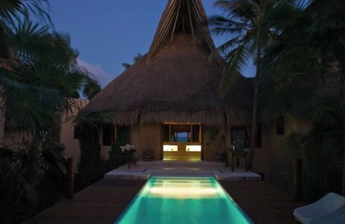 Chacchoben Villa | Stunning Casa Nalum - Private beach, pool, lagoon, cinema and more!