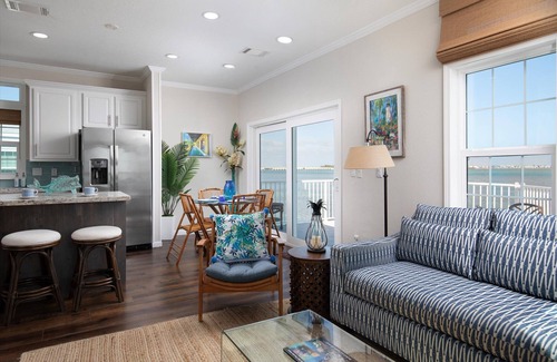 Cudjoe Key House | Stunning Ocean Views! 2BR Waterfront Home w/Dock in Gated Keys Community