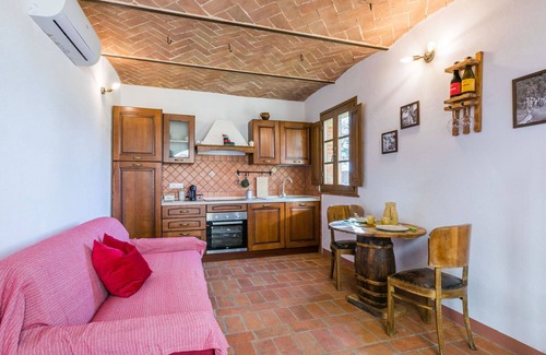 Montescudaio House | Stunning private villa for 3 guests with A/C, WIFI, patio and panoramic view