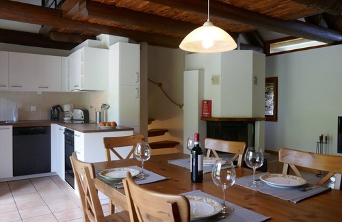 Acquarossa House | Stunning private villa for 6 guests with WIFI, TV, patio and pets allowed