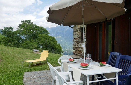 Acquarossa House | Stunning private villa for 6 guests with WIFI, TV, patio and pets allowed