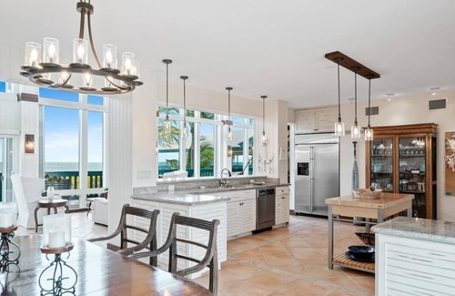 Key Largo House | Stunning property with private beach, boat dock and heated pool.