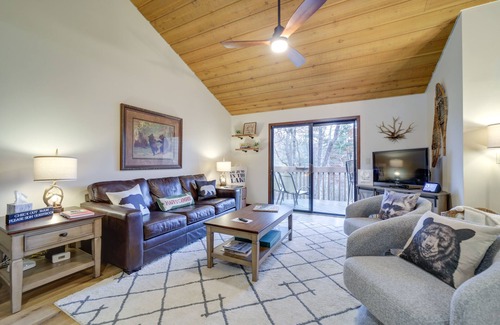 Sapphire House | Stunning Sapphire Valley Resort Townhome w/ Perks!